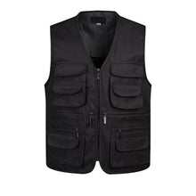 Load image into Gallery viewer, Men Multi-Pocket Classic Waistcoat