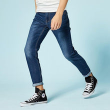 Load image into Gallery viewer, jeans for mens slim fit pants classic