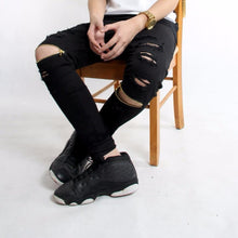 Load image into Gallery viewer, Hi-Street For Men Ripped Biker Jeans