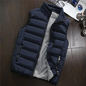 Vest Men Spring Autumn Warm Sleeveless